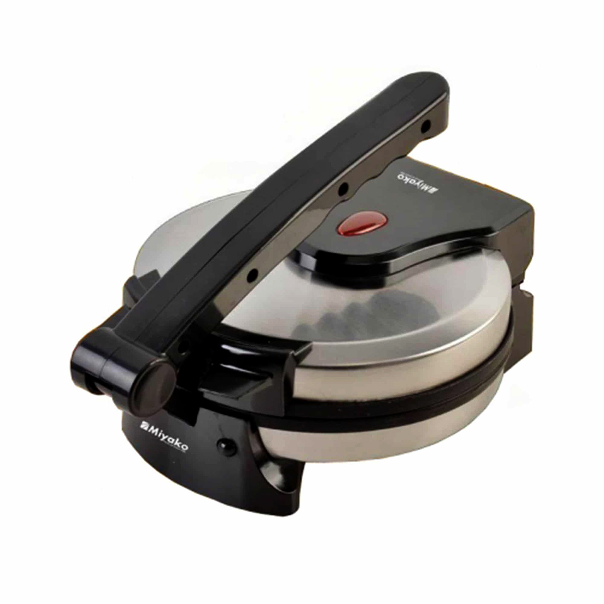 RM-54 Chapati Roti Maker - Silver and Black